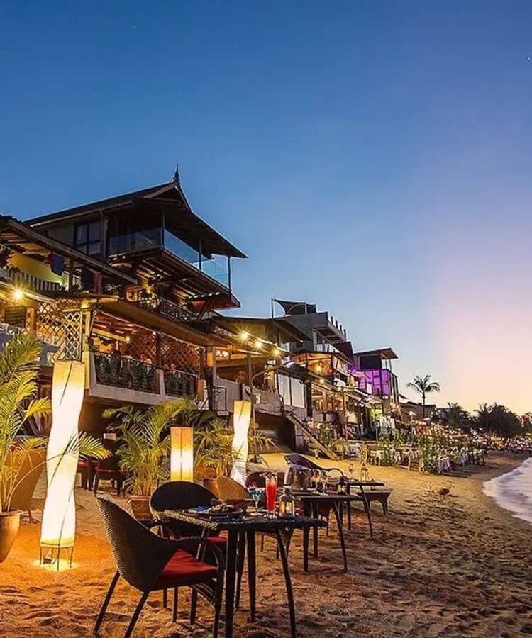 Fisherman’s Village street in Bophut, Koh Samui